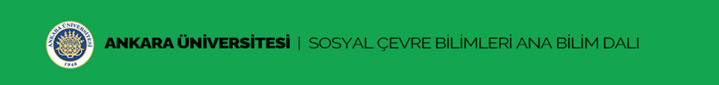 SOSYAL ÇEVRE BİLİMLERİ ANA BİLİM DALI Logo